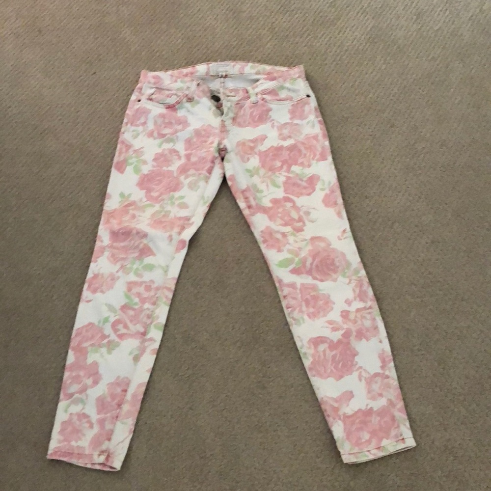 Denim (flower prints) Jean